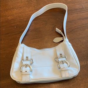 White Purse 10”w x 5”h